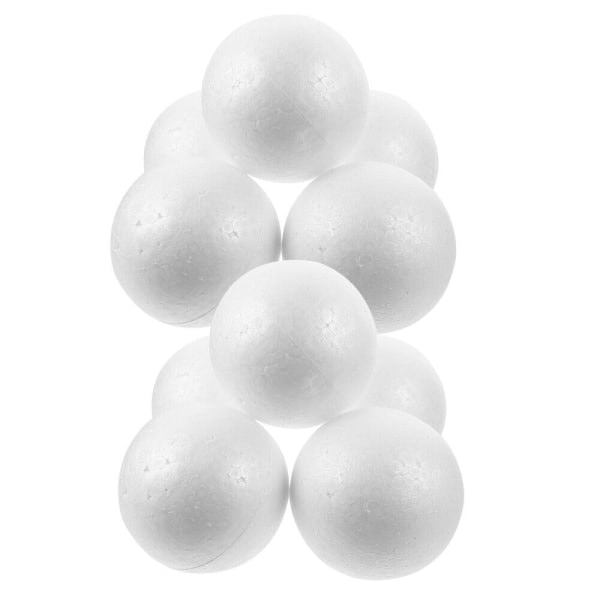 10 st Xmas Foam Balls Julmodellering Polystyren Form