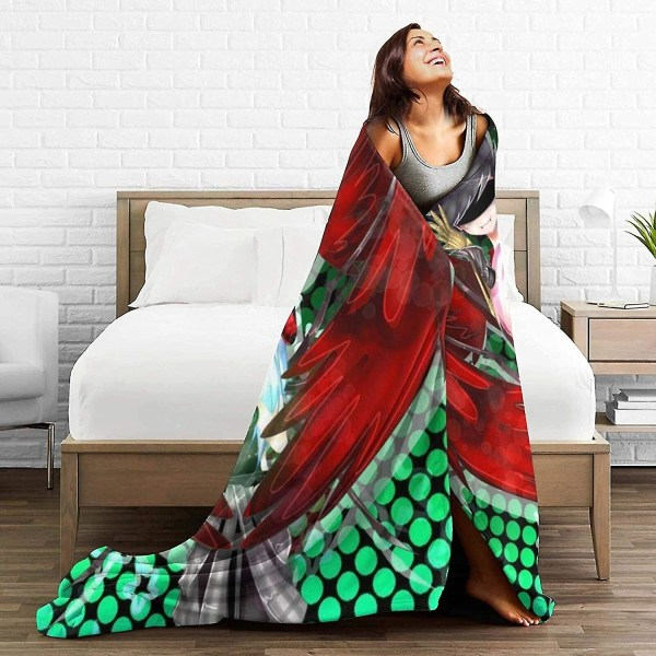 Inquisitor-master pledd for unisex voksne pledd for sofa Hjemtekstiler flanellpledd -y392 50x40in 125x100cm