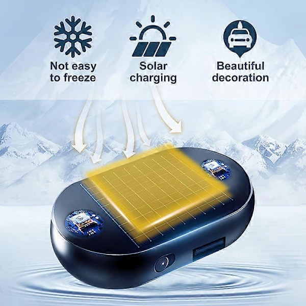 Elektromagneettinen Auton Lumipuhdistin Pakkasensuojaus Lumipuhdistin Aurinkoenergialla Toimivat Auton Lumipuhdistin Sulatin Tuulilasin Sulatin