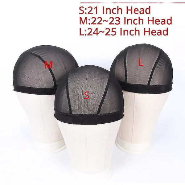 TG Limfritt Hårnät Perukfodral Peruklockor Elastisk Mesh Dome