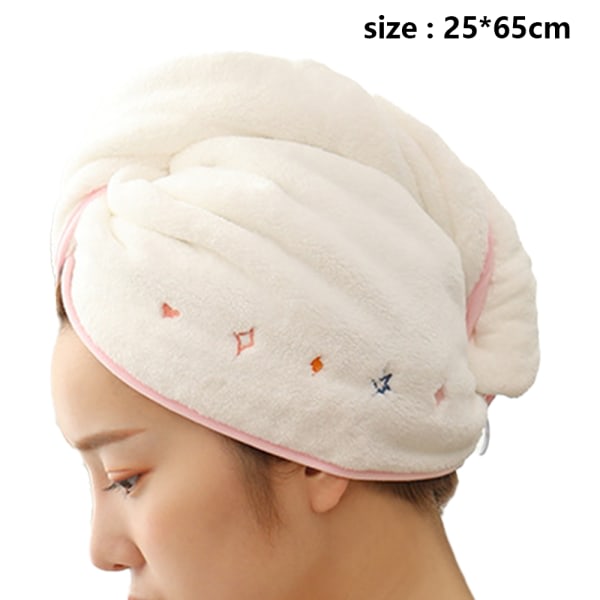 TG Hårhandduksinpackningar for kvinder | Absorberende hurtigtorkande hårhåndduk | stil7