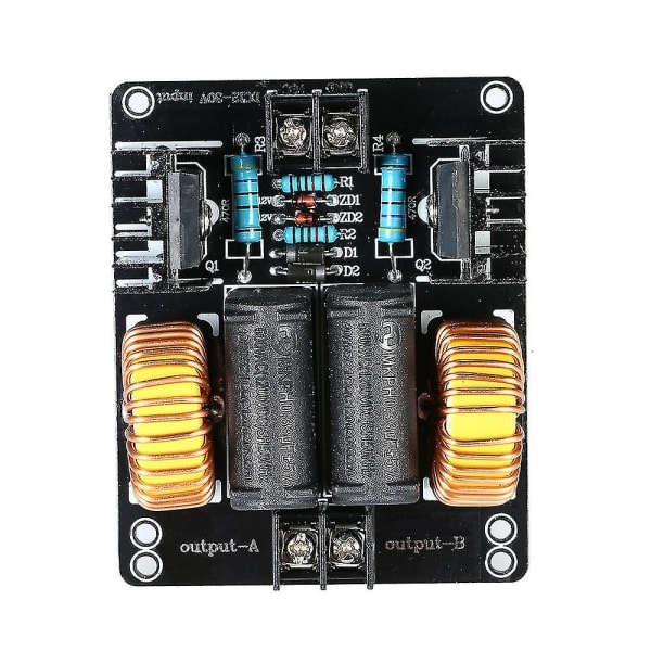 Zvs 1000W Lågspännings Induktionssvetskort Modul Flyback Driver Värmare Marx Generator Tesla Coil Power