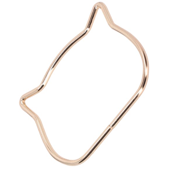Bag Handle Cute Exquisite Cat Ears DIY Handbag Handle Hardware Accessories Light Gold
