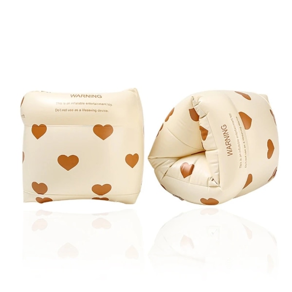 2 st barns simutrustning arm simringar uppblåsbara barn arm flytringar uppblåsbara arm flytvästar, säkerhet simning flyt arm Heart