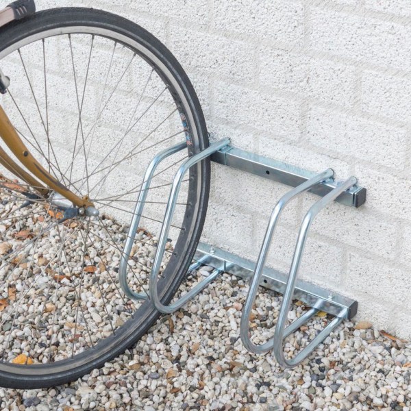 TG Sykkelstativ for 2 Sykler - Aluminium Sølv