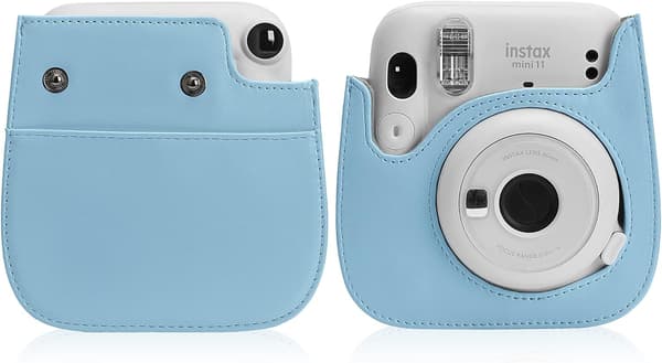 Fodral kompatibelt med Instax Mini 11, blått - Perfekt_yux
