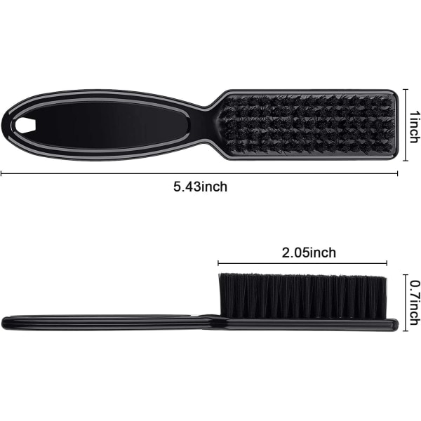 3-pack nylonborste för hårklipparblad Barber