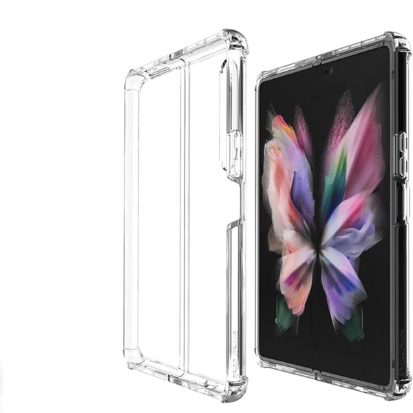 TG Beskyttende Silikondeksel - Samsung Galaxy Z Fold 3 Transparent