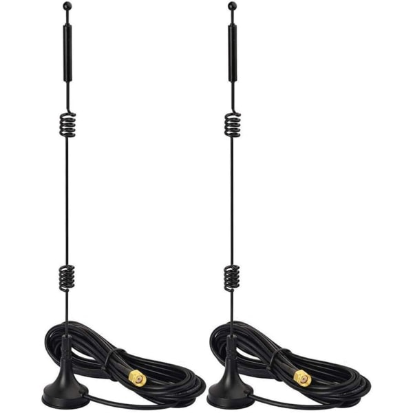 Dual Band WiFi 2,4 GHz 5 GHz 5,8 GHz 9dBi magnetisk base MIMO RP-SMA