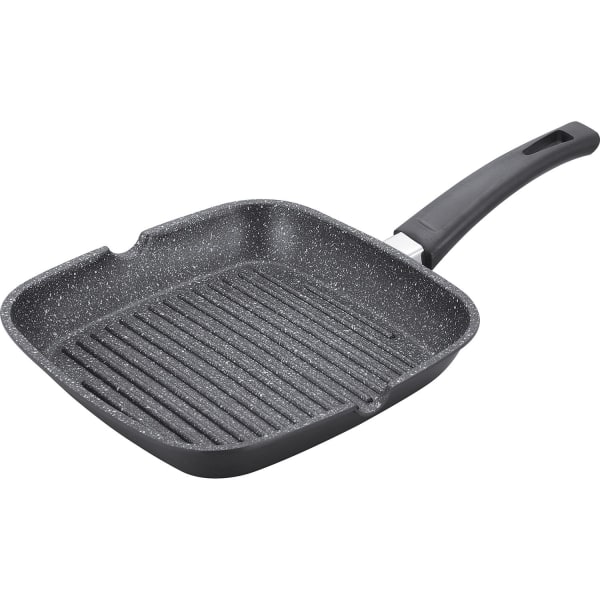 TG Grillpande, Marmorbelægning - 28 cm Sort