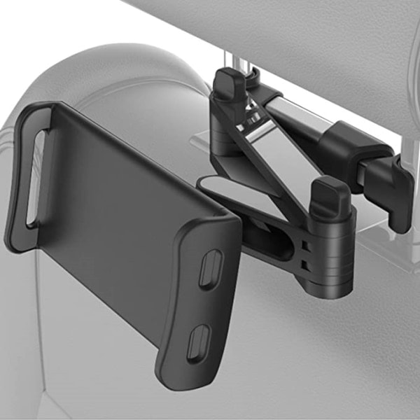 Tabletthållare för bil Nackstöd Utdragbar bilsäte tabletthållare 360°