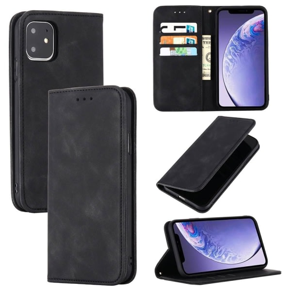 TG iPhone 11 Pro Max - Praktisk Floveme Wallet Case Lysebrun