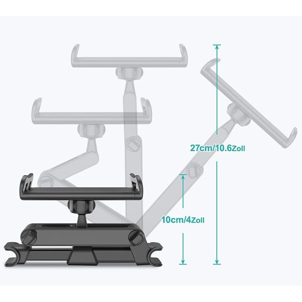 Justerbar tablettholder til 4,4~11 tum Kindle, telefon