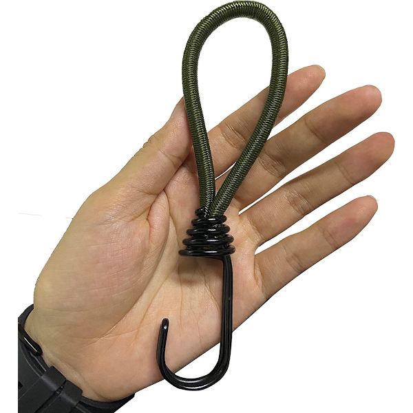 Elastikker med kroge - korte, elastiske reb til telte - korte kroge af elastisk reb