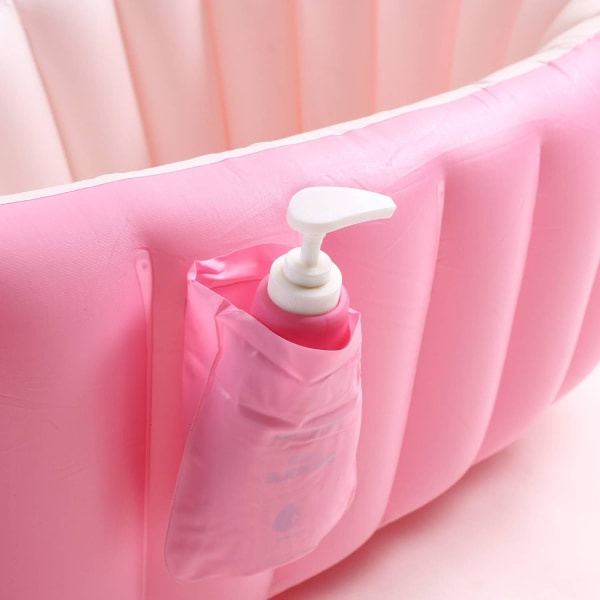 TG Oppblåsbart Babybadekar - Rosa