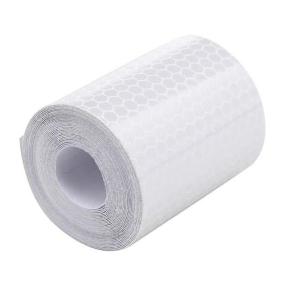 TG Kraftfull Slitstark Reflextejp (3 Meter) Vit