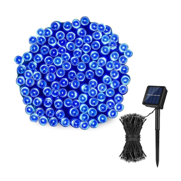 72ft 200 LED Solar String Lights med 8 l?gen f?r tr?dg?rd, tr?dg?rd,