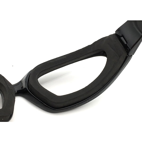 Kökslökskärande glasögon (svarta), imfria linser, säkra og