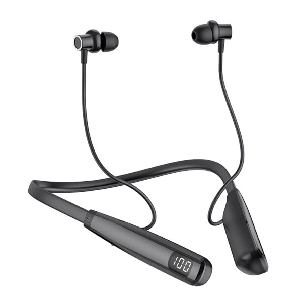 Nackbånds Bluetooth-headset i øret-høretelefoner, til iOS/Android