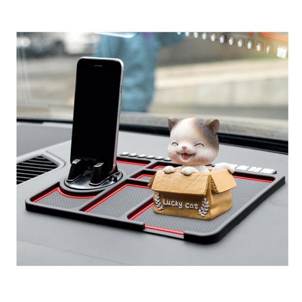 Sklisikker 4 i 1 Mobilholder Instrumentpanel Bilholder Blå