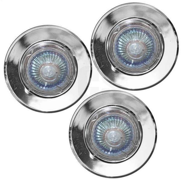 Powermaster Tilt Spotlights (3-pack) One Size Krom Krom One Size