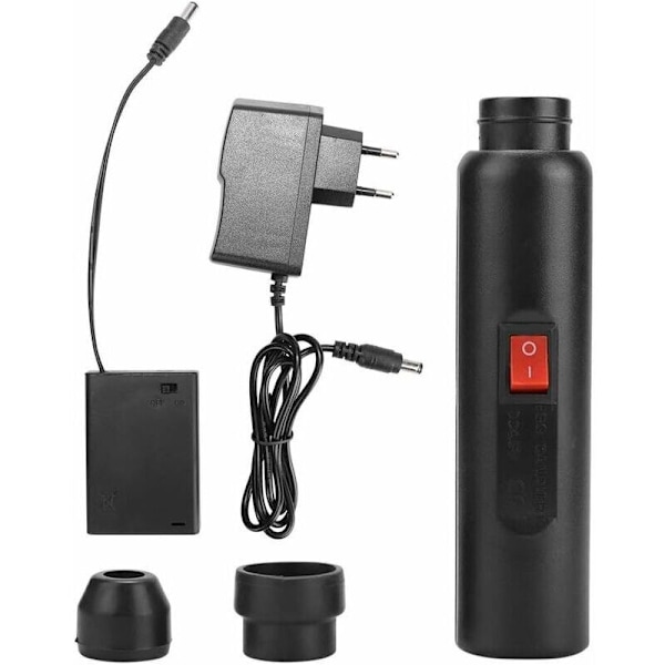 Egg Candler Egg Candler Egg Tester, LED-lys for sjekking av eggeklekking Bærbar andeeggin Kubator Lommelykt Batteri for Fjærfe,,DEBUNS