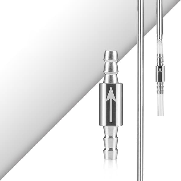 CO2-ventil for akvarium, 1-veis, CO2-diffusor, CO2-dråpeteller-yux
