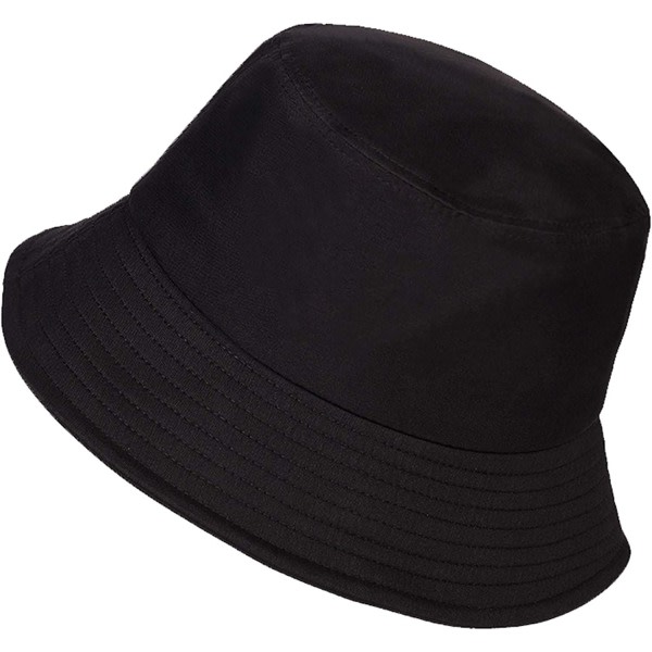 One Piece Bucket Hat Sommar Anime Cap Rese Strand Solhatt (svart)