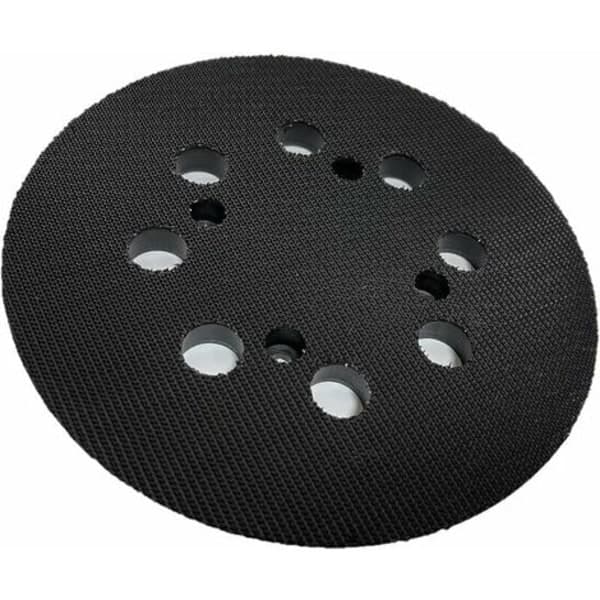 5 tums kardborreslipdyna, 8 hål 4 skruvar gummibakplatta för DeWalt DCW210N DWE6423, 1-pack