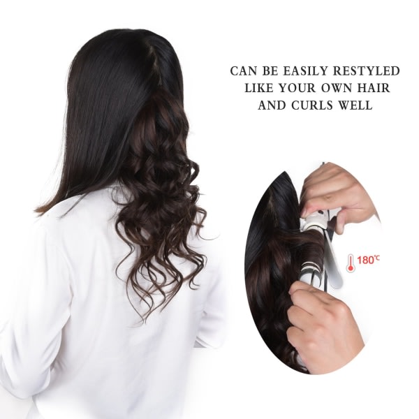 TG 24 tum Clip in Hair Extensions Remy Human Hair for Women - Silkeslen