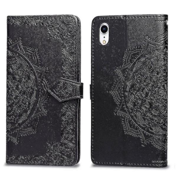 iPhone XR Etui Læder Pungetui Magnetisk Flip Cover