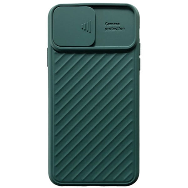TG iPhone XS MAX - Skyddsskal med Kamera Skydd Grön