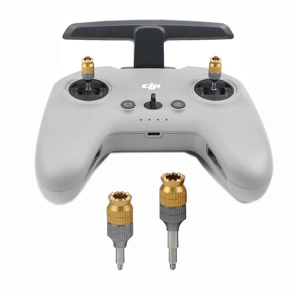 1 par DJI FPV fjärrkontroll förlängd joystick CNC aluminium tumspak rocker för DJI FPV drönare