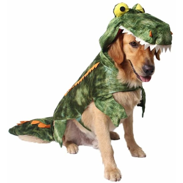 Rolig Alligator kostym, Pet Cosplay (storlek Small)