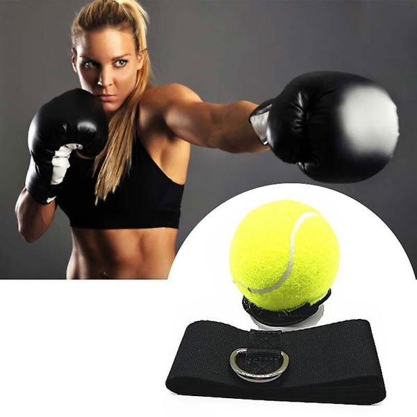 Boksetræning Reaktionsbold Fitness Fighting Ball Reflex Bokse Speed ​​​​Balls Hovedmonterede Bokse-Reflexbolde