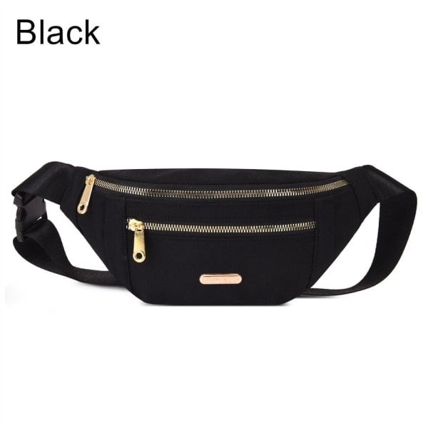 Vyölaukku Fanny Pack MUSTA musta black