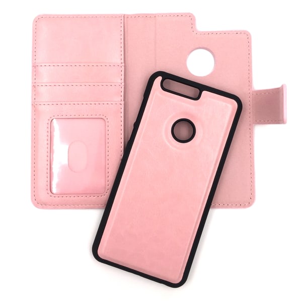 Magnetskal/plånbok "2 i 1" Huawei Honor 8 - flere farger Rosa