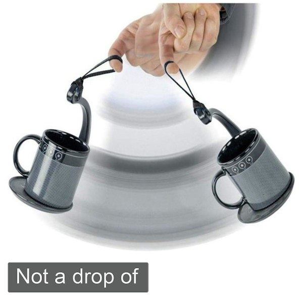 Anti-spill Mugghållare Kaffekoppshållare skakar utan att spilla Mugghållaren
