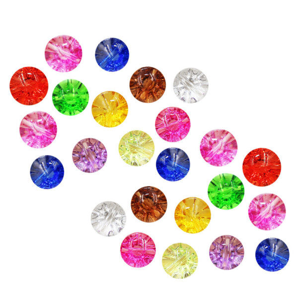 50 st Pärlknappar Resin Sy Kläder Vindjacka Baby Miss
