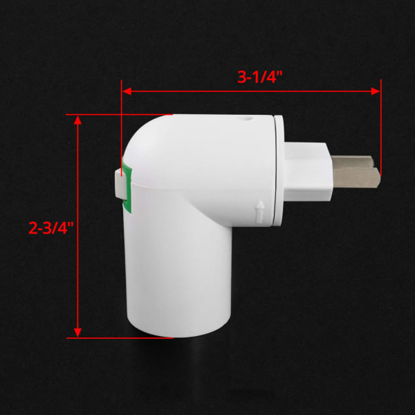 Galaxy 4-pak E26/E27 Lysuttak med bryter, Standard US Maksimal Watt 60W, 180 graders rotasjon