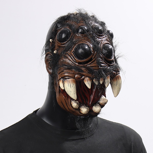 Ny Halloween edderkoppmaske Cosplay rekvisitter Spider Mask