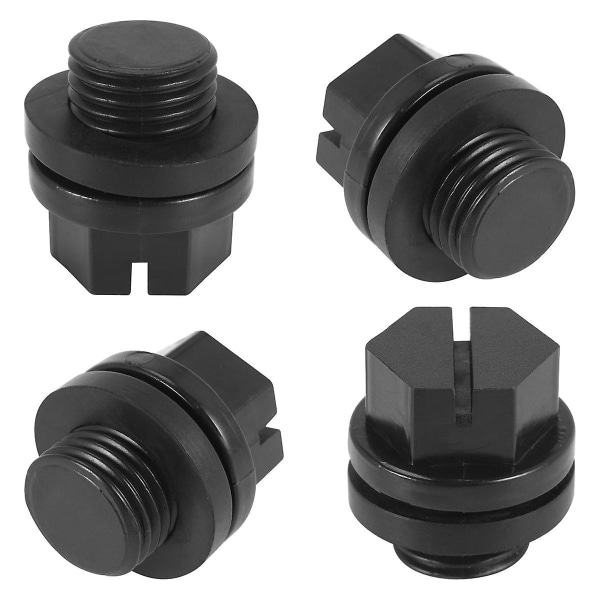 4-pak drænplugger med O-ringe Pumpplugg Poolfilter Udskiftning af pooldræningspumpplugg SPX1700FG til pumper