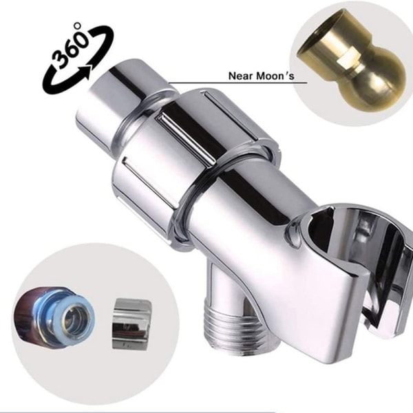 Dusjhodeholder, justerbar holder 18-25 mm