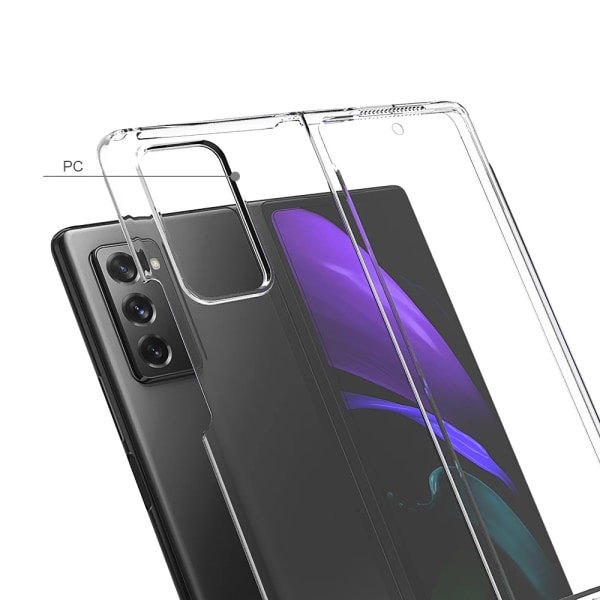 TG Samsung Galaxy Z Fold 2 - FLOVEME Läpinäkyvä Kotelo
