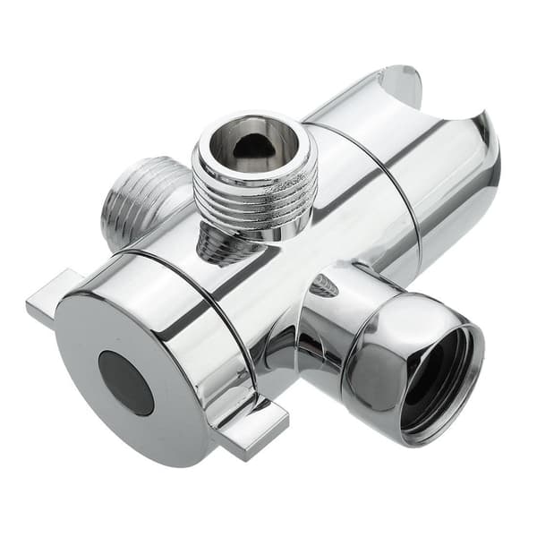 ABS 3-veis splitter med uttak for dusjhode_yux