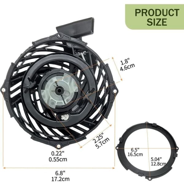 593959 - Komplett starter for BRIGGS og STRATTON..DEBUNS motorer