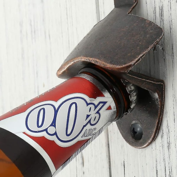 10-paks korkskruv Väggfäste antik öl korkskruv Sett Vintage
