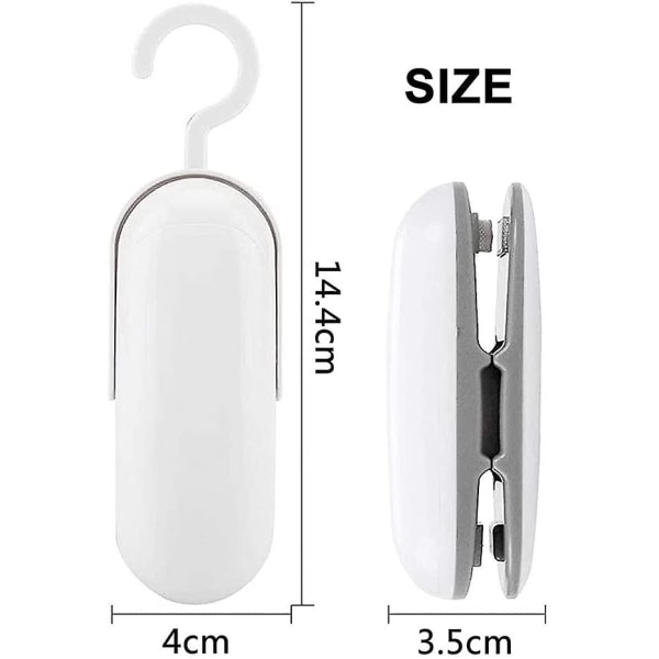 Bärbar Förslutningsmaskin, Mini-Förslutning, Bärbar 2-i-1 Förslutningsmaskin Handhållen