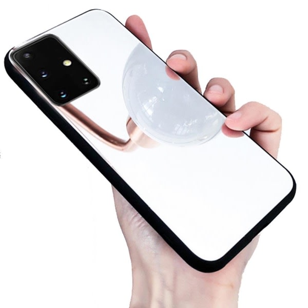 Samsung Galaxy A71 - Skyddsskal med Spegeleffekt Silver Silver