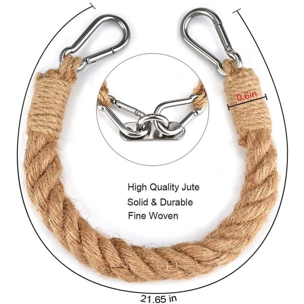 Toalettirullien pidike Seinäkiinnitys Nautical Rope Toalettirullien pidike